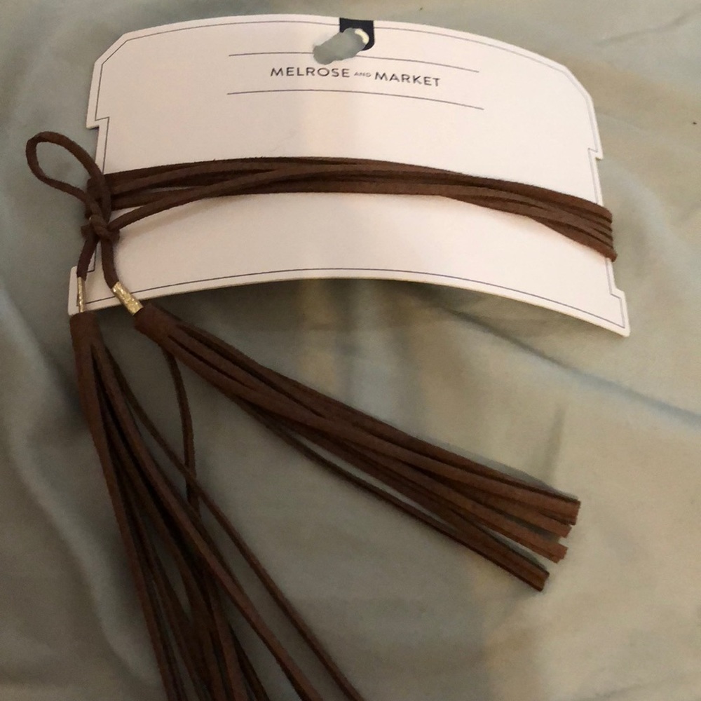 fridge/tassel necklace
